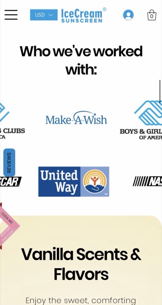 Brands worked with